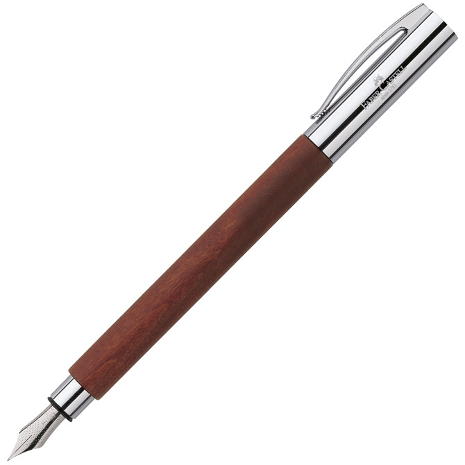 000001537.jpg Nalivpero drveno tijelo (drvo kruške) Ambition (M) Faber-Castell 148180 smeđe **SELECTIVE - Slika 1