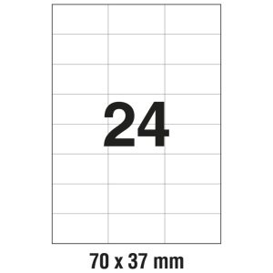 Etikete ILK 70x37 mm pk100L Zweckform 3474