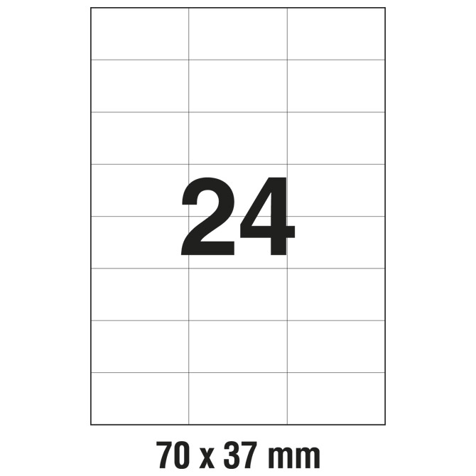 Etikete ILK 70x37 mm pk100L Zweckform 3474 Etikete ILK 70x37 mm pk100L Zweckform 3474