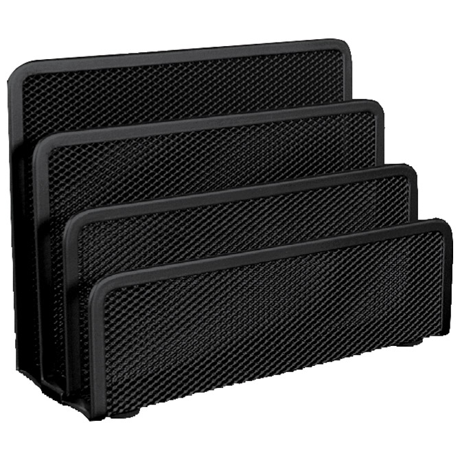 Stalak za pisma žica 17,3x8x14cm LZ-204 Fornax crni Stalak za pisma žica 17,3x8x14cm LZ-204 Fornax crni