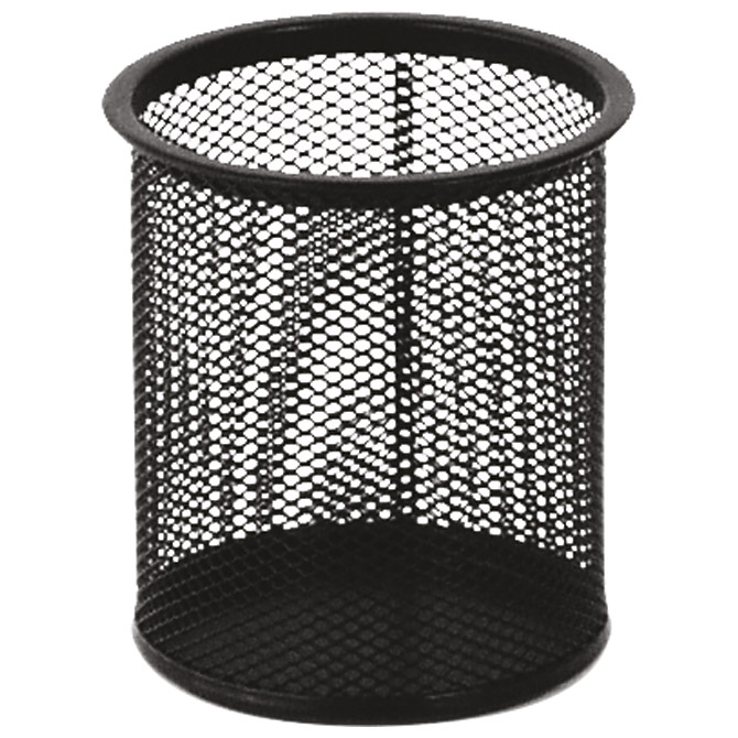 Čaša za olovke metalna žica okrugla fi-9xH-9,7cm LD01-188 Fornax crna Čaša za olovke metalna žica okrugla fi-9xH-9,7cm LD01-188 Fornax crna