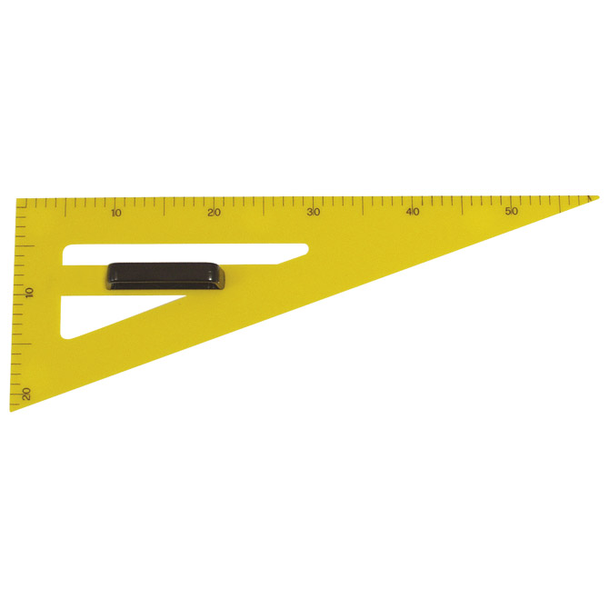 000004238.jpg Trokut za školsku ploču pvc 60cm 60° Arda - Slika 1