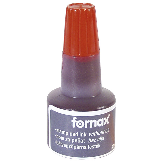 Boja za pečat 30ml Fornax crvena Boja za pečat 30ml Fornax crvena