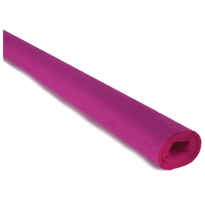 000004504.jpg Papir krep 40g 50x250cm Cartotecnica Rossi 212 fuksija - Slika 1