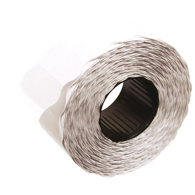 Etikete u roli 26x12mm oble jednoredne pk36 Printex bijele Etikete u roli 26x12mm oble jednoredne pk36 Printex bijele