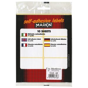 Etikete slep 56x46mm pk10L Markin 10042 blister