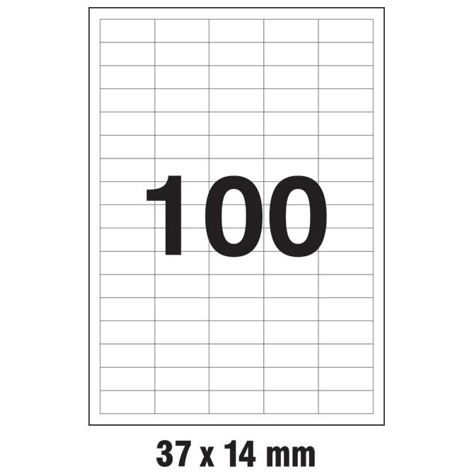 Etikete ILK 37x14mm pk100L Markin 210A401 Etikete ILK 37x14mm pk100L Markin 210A401