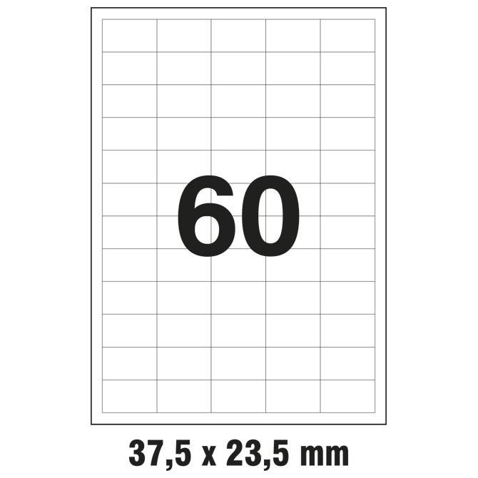 Etikete ILK 37,5x23,5mm pk100L Markin 210A402 Etikete ILK 37,5x23,5mm pk100L Markin 210A402