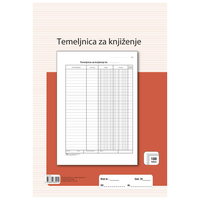 Obrazac A-3a temeljnica A4 Fokus Obrazac A-3a temeljnica A4 Fokus