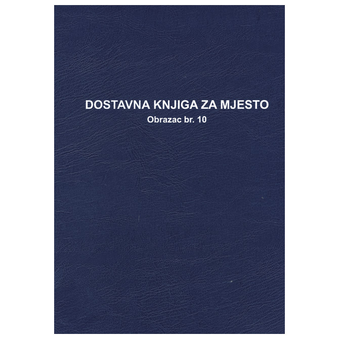 000006485.jpg Obrazac B-142a dostavna knjiga za mjesto Fokus - Slika 1