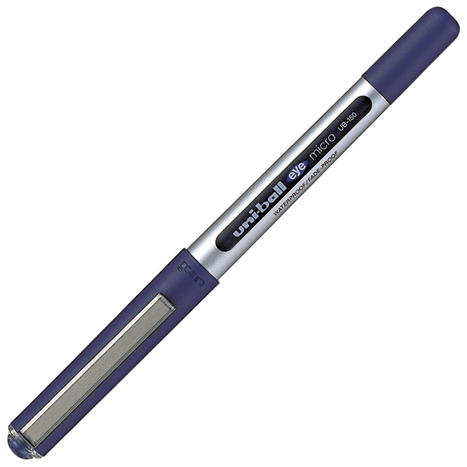 Roler 0,2mm micro (0,5mm) Uni-Mitsubishi UB-150 plavi Roler 0,2mm micro (0,5mm) Uni-Mitsubishi UB-150 plavi