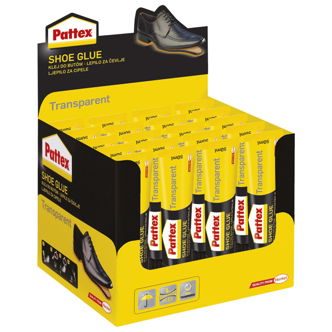 Ljepilo za cipele (kožu) 50g Pattex Henkel 1436034 prozirno Ljepilo za cipele (kožu) 50g Pattex Henkel 1436034 prozirno