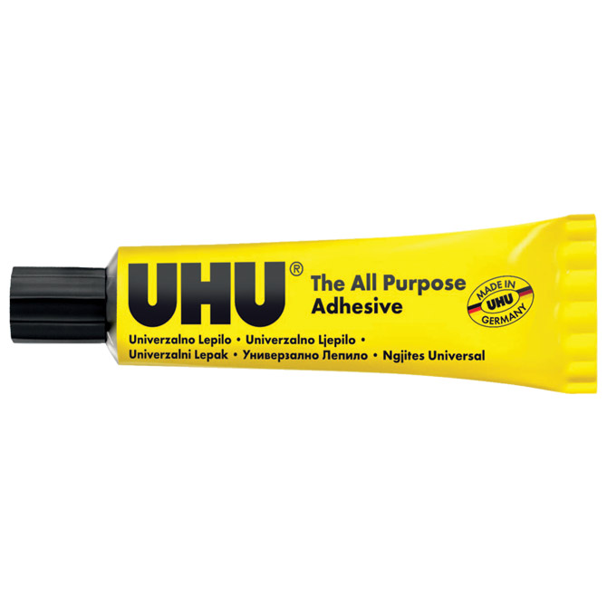 Ljepilo univerzalno tuba 35ml UHU.L0180160 zeleno Ljepilo univerzalno tuba 35ml UHU.L0180160 zeleno