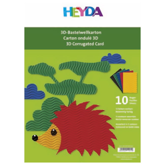 000007989.jpg Papir ukrasni dvoslojni rebrasti 3D 25x35cm pk10 Heyda 20-47135 95 - Slika 1