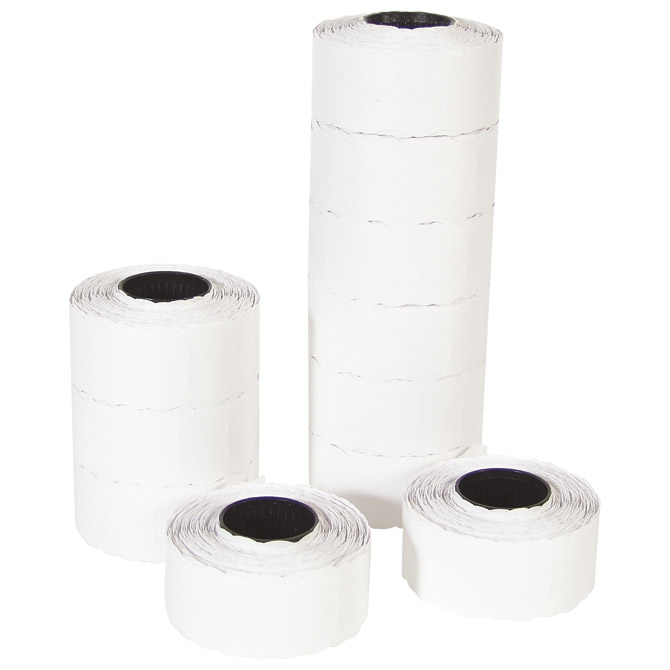 Etikete u roli 26x16mm oble dvoredne pk36 Printex bijele Etikete u roli 26x16mm oble dvoredne pk36 Printex bijele