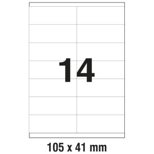 Etikete ILK 105x41 mm pk100L Zweckform 3477