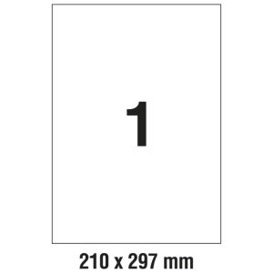 Etikete ILK 210x297 mm pk100L Zweckform 3478