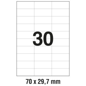 Etikete ILK 70x29,7 mm pk100L Zweckform 3489
