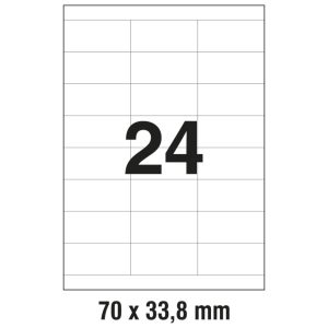 Etikete ILK 70x33,8 mm pk100L Zweckform 3664
