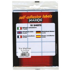 Etikete slep 37x27mm pk10L Markin 10029 blister