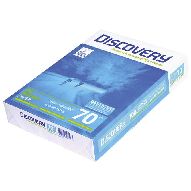 000010611.jpg Papir ILK Discovery A4 70g pk500 Soporcel - Slika 1