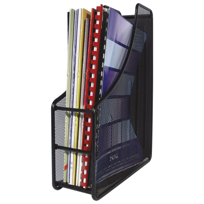 Stalak za spise okomit žica 8x27,5x35cm LD01-418 Fornax crni Stalak za spise okomit žica 8x27,5x35cm LD01-418 Fornax crni