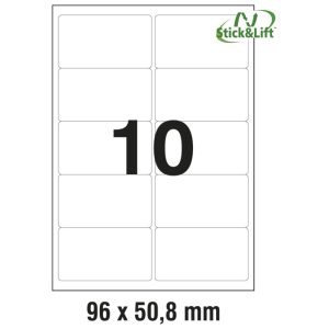 Etikete ILK 96x50,8 mm odljepljive pk25L Zweckform L4744REV-25
