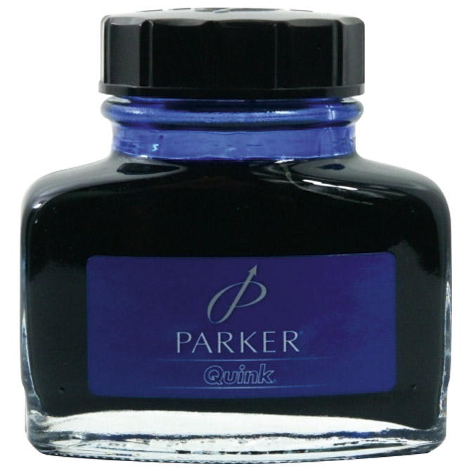 000013876.jpg Tinta za nalivpero bočica 57cc Parker S0037470 plava - Slika 1