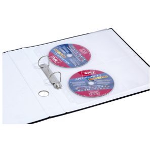 Fascikl uložni pp za 4 CD i 4 vizitke A4 pk25 Donau 1715