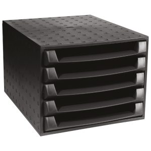 Kutija s 5 ladica Exacompta 221014D crna