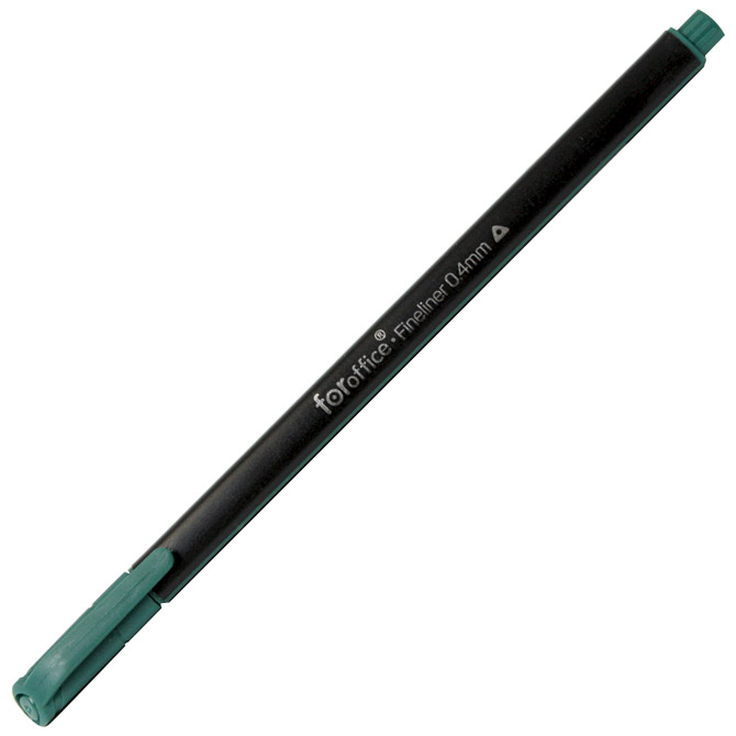 000018099.jpg Flomaster fineliner 0,4mm FORoffice zeleni - Slika 1