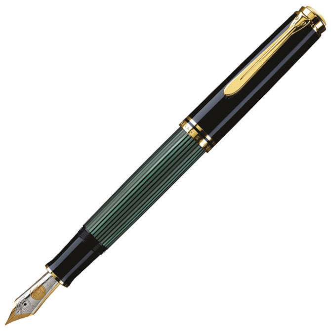 000022992.jpg Nalivpero Souveran M1000 (F) Pelikan 987586 zeleno - Slika 1