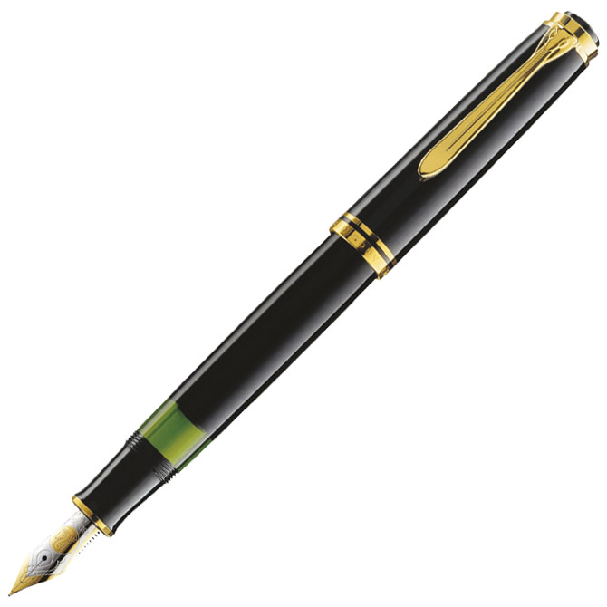 000022997.jpg Nalivpero Souveran M400 (F) Pelikan 985481 crno - Slika 1