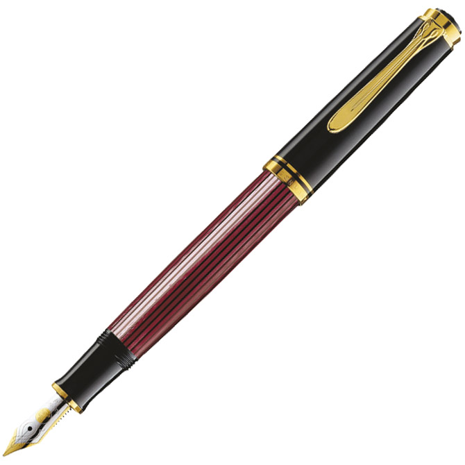 000022998.jpg Nalivpero Souveran M400 (F) Pelikan 925149 crveno - Slika 1