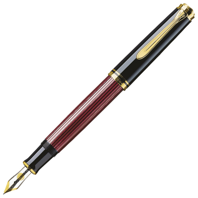 000023001.jpg Nalivpero Souveran M600 (F) Pelikan 928879 crveno - Slika 1