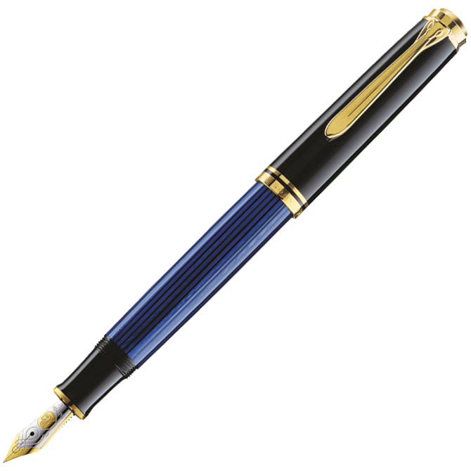 000023002.jpg Nalivpero Souveran M600 (F) Pelikan 988162 plavo - Slika 1