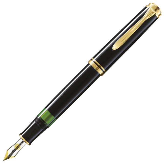 000023121.jpg Nalivpero Souveran M600 (F) Pelikan 979559 crno - Slika 1