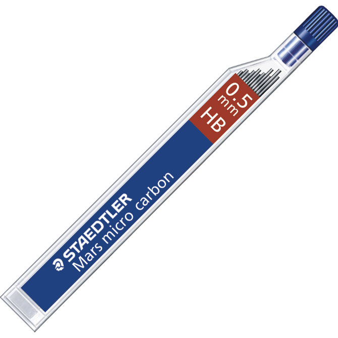 000024096.jpg Mine 0,5mm HB 1tuba Mars micro carbon Staedtler 250 05-HB - Slika 1
