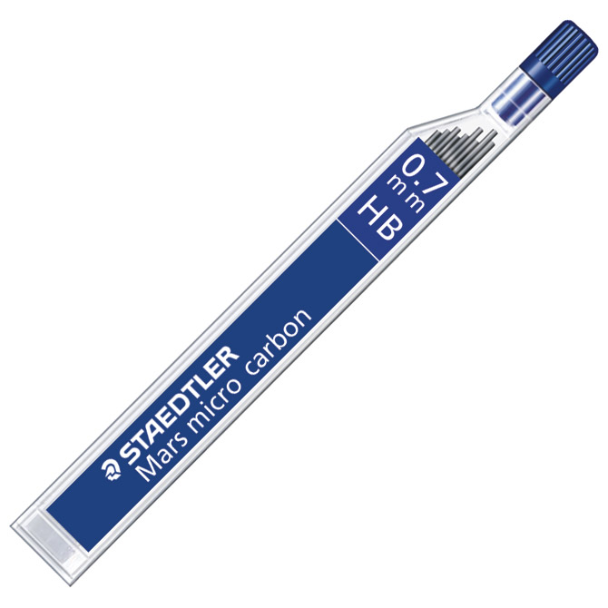 000024101.jpg Mine 0,7mm HB 1tuba Mars micro carbon Staedtler 250 07-HB - Slika 1
