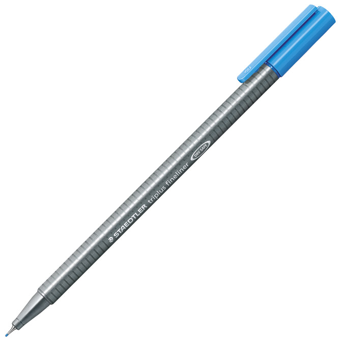 000024202.jpg Flomaster fineliner 0,3mm Triplus Staedtler 334-30 svijetlo plavi - Slika 1