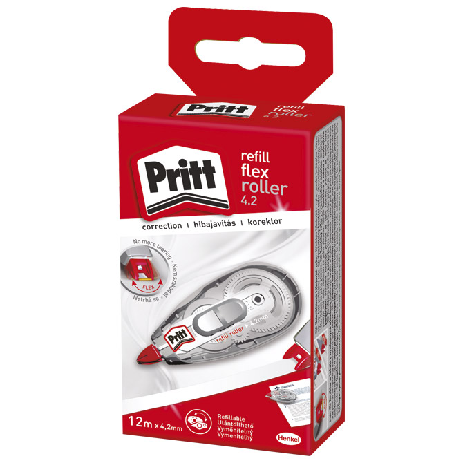 Korektor roler 4,2mmx12m sistem-eko Pritt Henkel 2679522 Korektor roler 4,2mmx12m sistem-eko Pritt Henkel 2679522