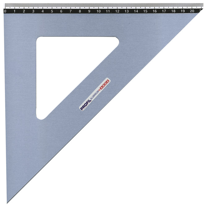 000024669.jpg Trokut aluminijski 31cm 45° Arda 18032 - Slika 1