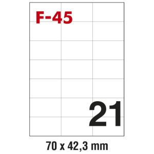 Etikete ILK 70x42,3 mm pk100L Fornax F-45