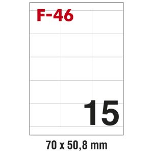 Etikete ILK 70x50,8 mm pk100L Fornax F-46