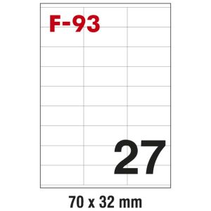 Etikete ILK 70x32 mm pk100L Fornax F-93