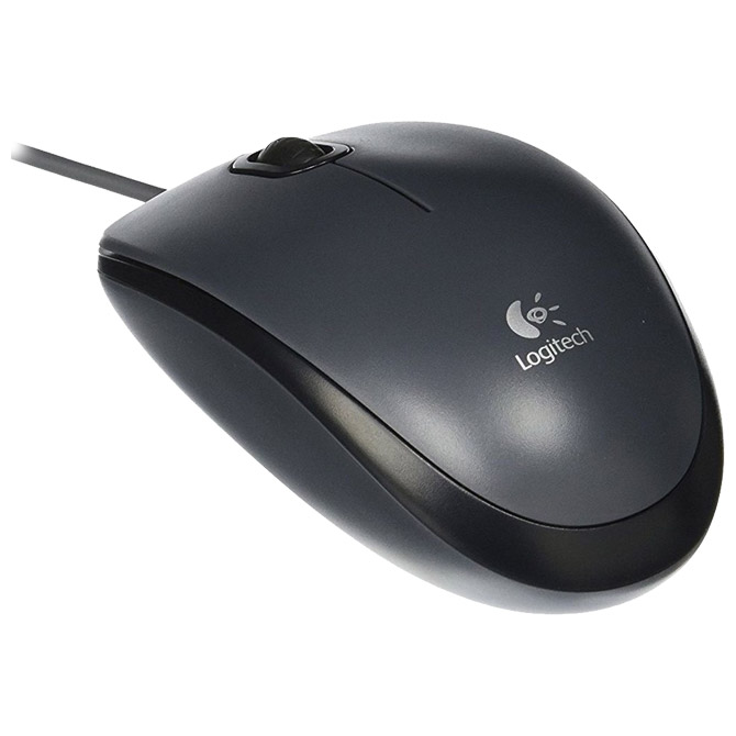000025081.jpg Miš usb 3tipke optički M100 Logitech sivo/crni - Slika 1