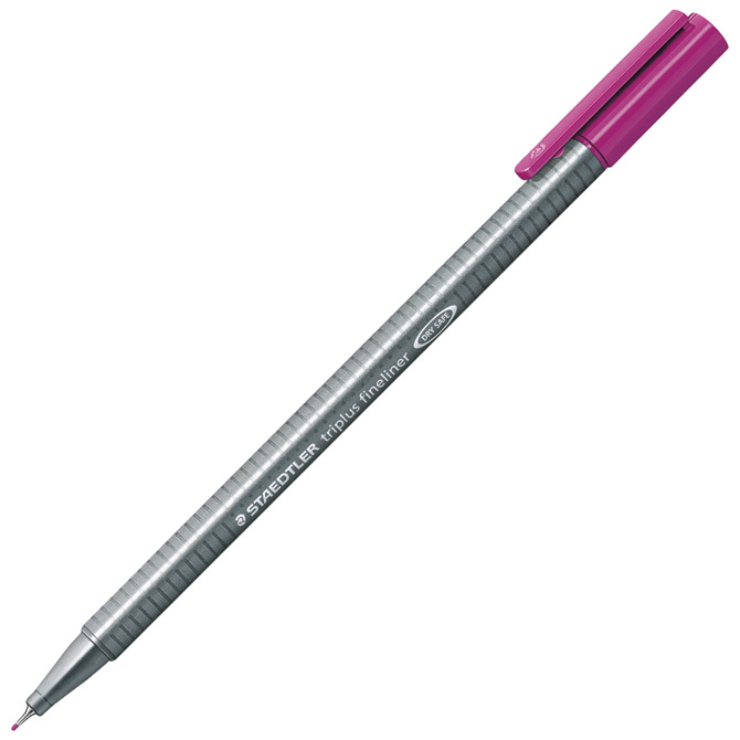 000025852.jpg Flomaster fineliner 0,3mm Triplus Staedtler 334-61 svijetlo ljubičasti - Slika 1
