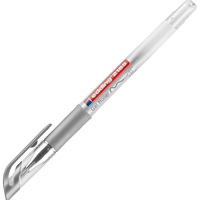 Roler gel 0,7mm Edding 2185 srebrni Roler gel 0,7mm Edding 2185 srebrni