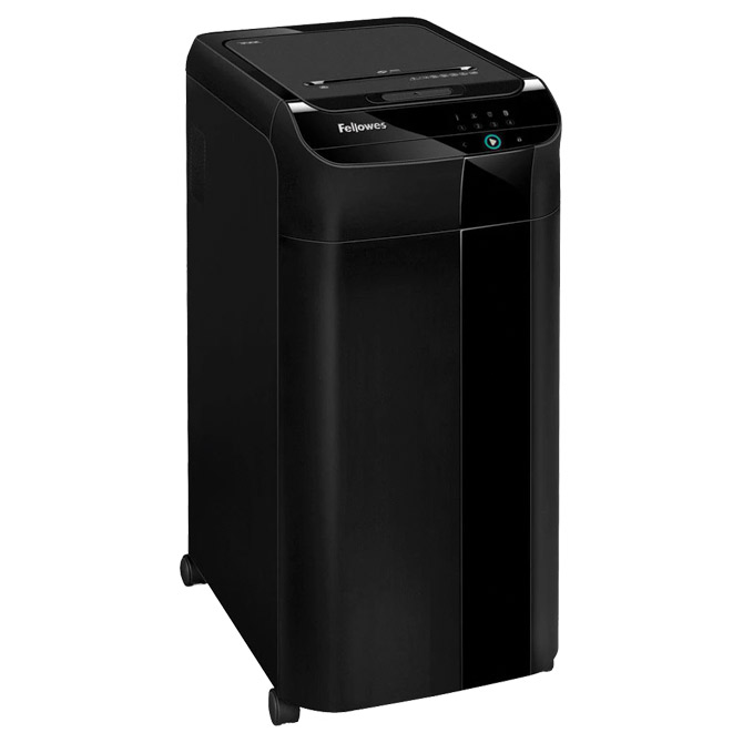 000026596.jpg Uništavač dokumentacije 350 (ručno 12) listova CrossCut AutoMax 350C Fellowes 4964101 - Slika 1
