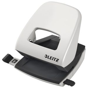 Bušač 2 rupe do 30 listova Leitz 50080085 sivi